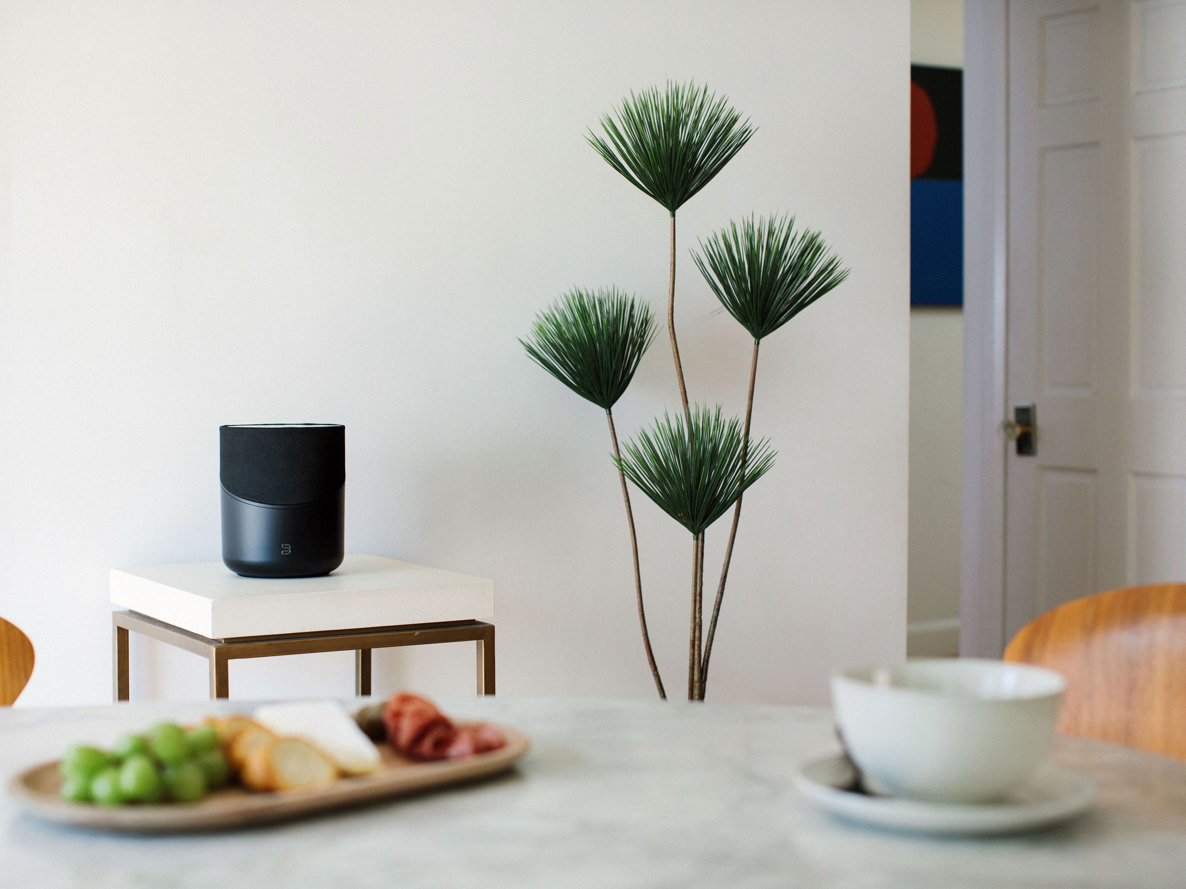 Bluesound Pulse M - High-Fidelity Wireless HiFi Speaker with Multiroom Audio, AirPlay 2 & Alexa Voice Control - Perfect for Home Theater, Music Streaming & Smart Home Integration