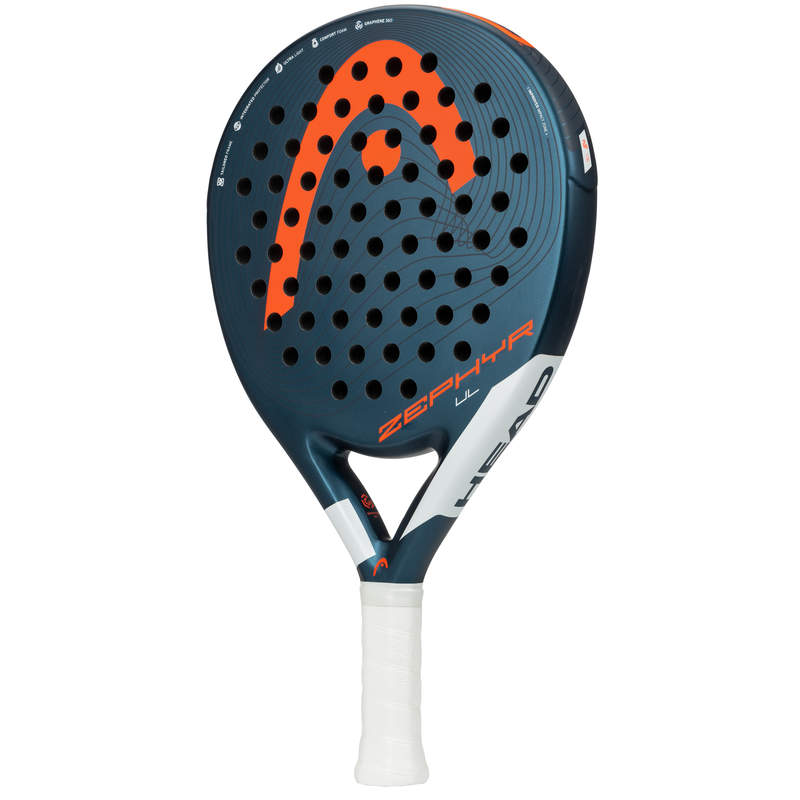 HEAD Zephyr Ultra Lite Padel Racquet - Lightweight Carbon Fiber Paddle for Men & Women - Perfect for Competitive Play & Training Sessions