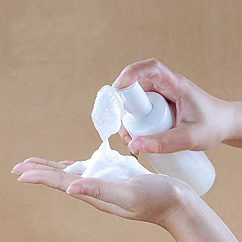 Pharcos Refillable Foaming Face Wash Bottle with Built-In Brush | BPA-Free, Leak Proof 150ml for Facial Cleansing & Massage | Ideal for Travel, Gym & Daily Skincare Routine