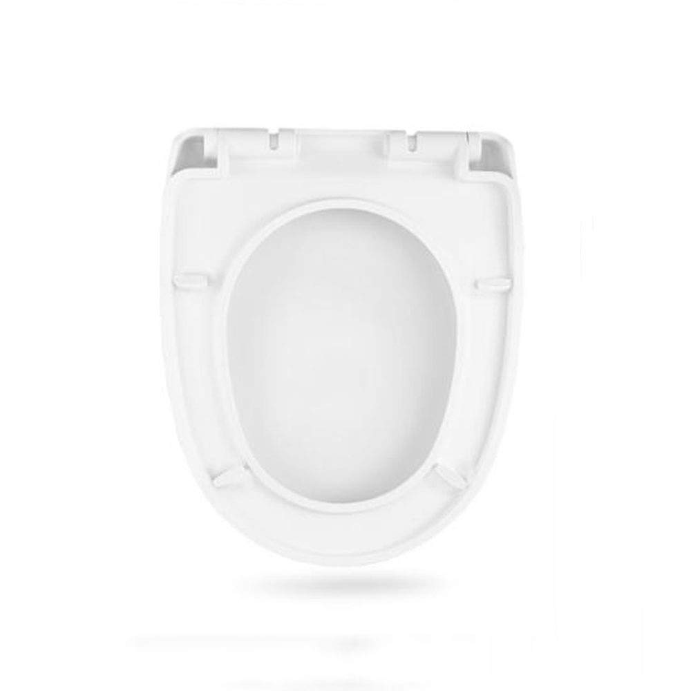 UVO Shape Toilet Seat Cover - Universal Fit for 45-47cm x 36.5cm Toilets, Soft Close Hinges, Easy Installation - Perfect for Bathroom Upgrade & Home Renovation