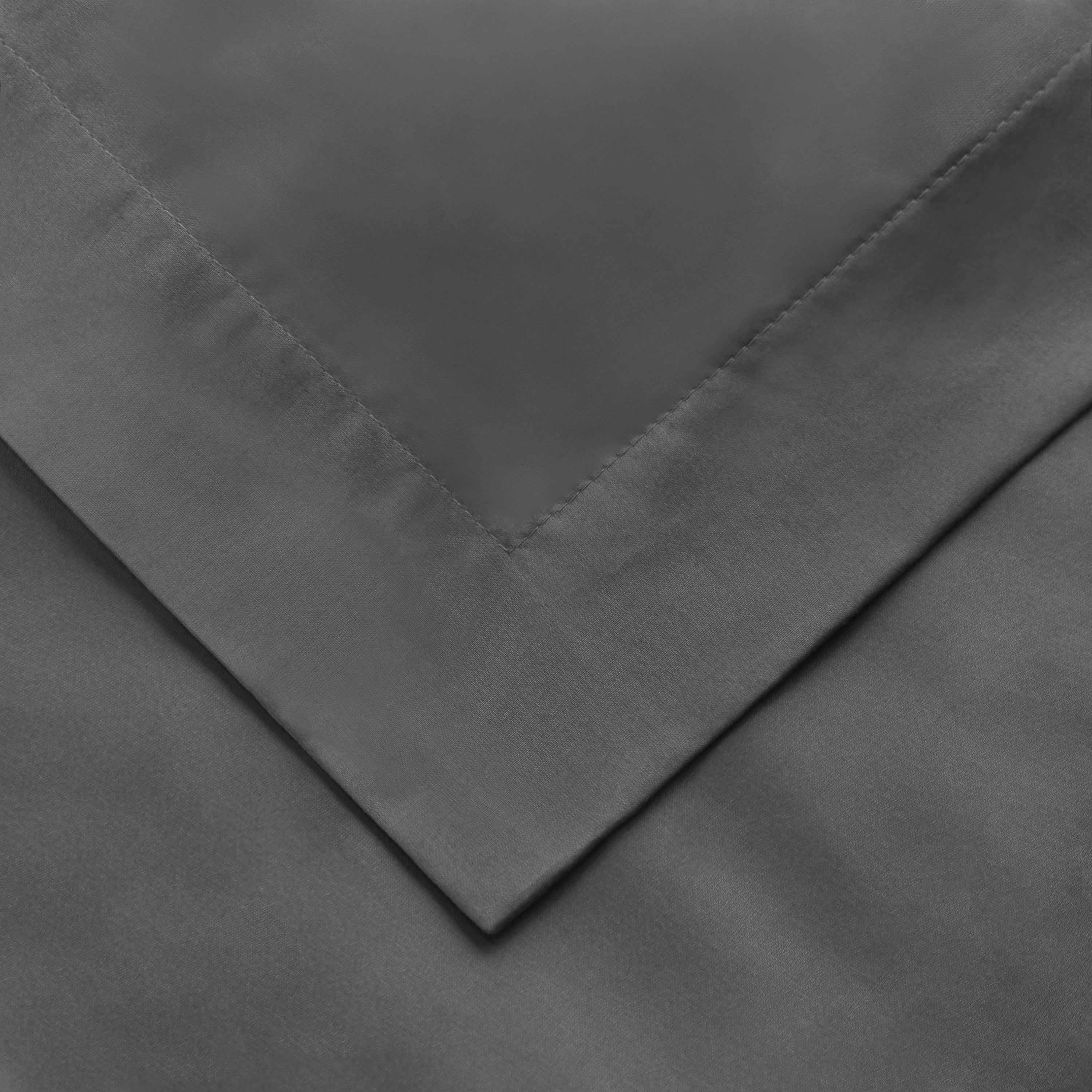 1000 Thread Count Egyptian Cotton Solid Duvet Cover Set - Luxury Bedding for Master Bedroom & Guest Room - Soft Breathable Duvet Cover for All Seasons