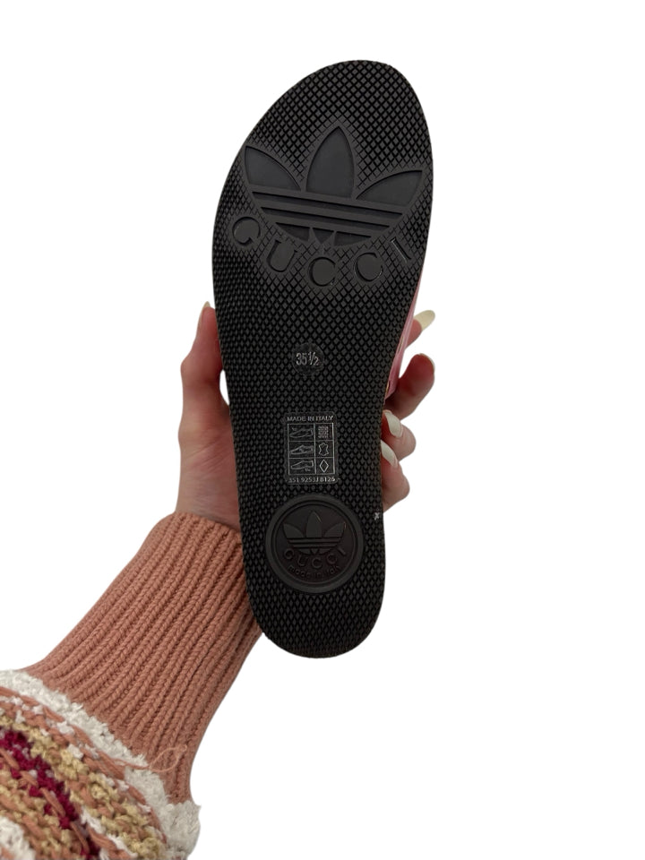 Gucci x Adidas GG Platform Sneakers for Women - Size 35.5 (US 5.5) | Fashionable Designer Shoes for Casual Wear & Street Style Outfits