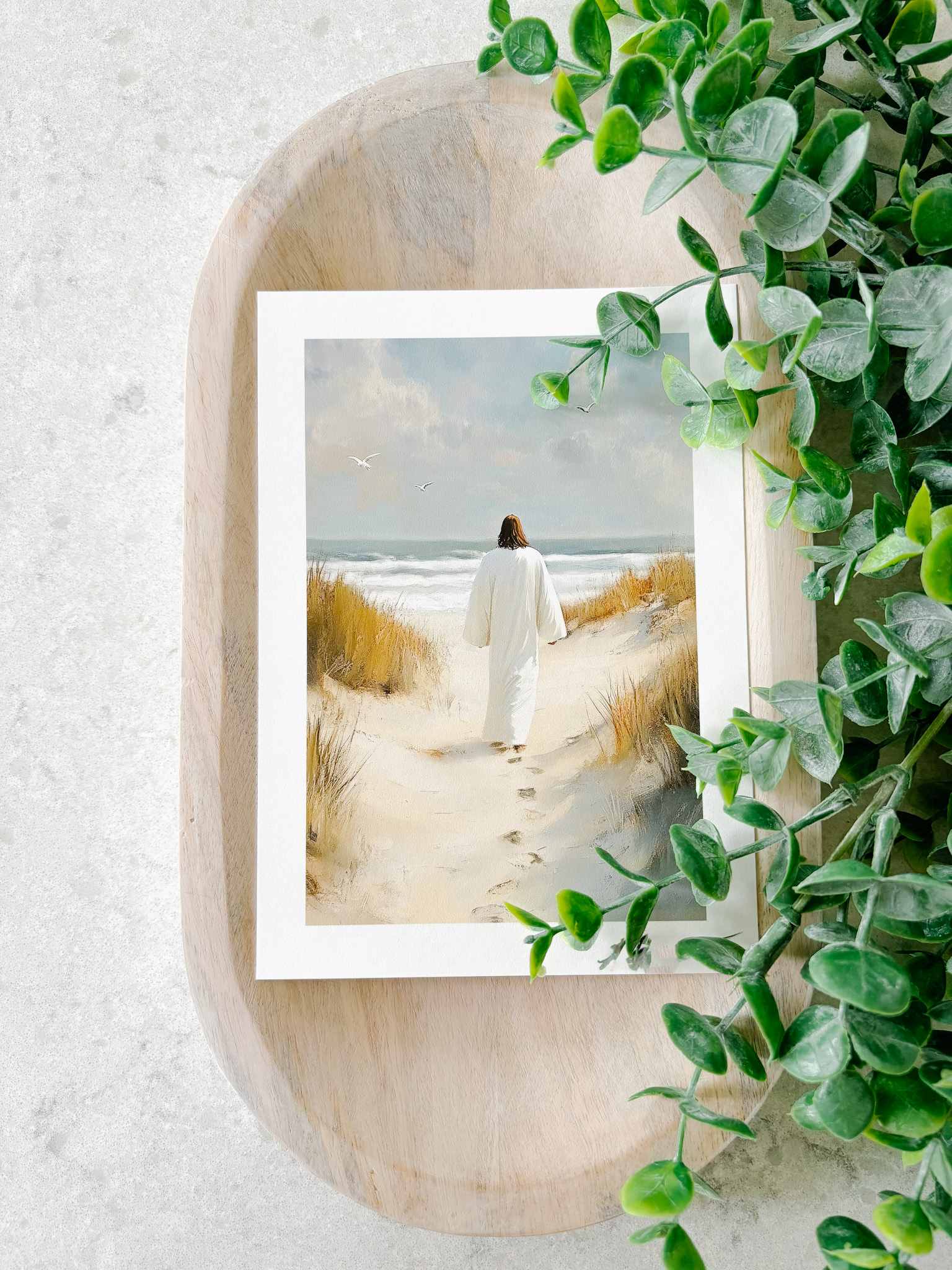 Walk with Me Print - Inspirational Wall Art Decor for Home, Office & Gifts - Perfect for Living Room, Bedroom & Workspace Motivation