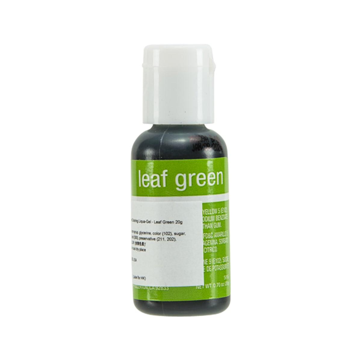 CHEFMASTER Liqua Gel Food Coloring - Leaf Green (20g) | Vibrant & Concentrated for Baking, Cake Decorating, Fondant & Candy Making