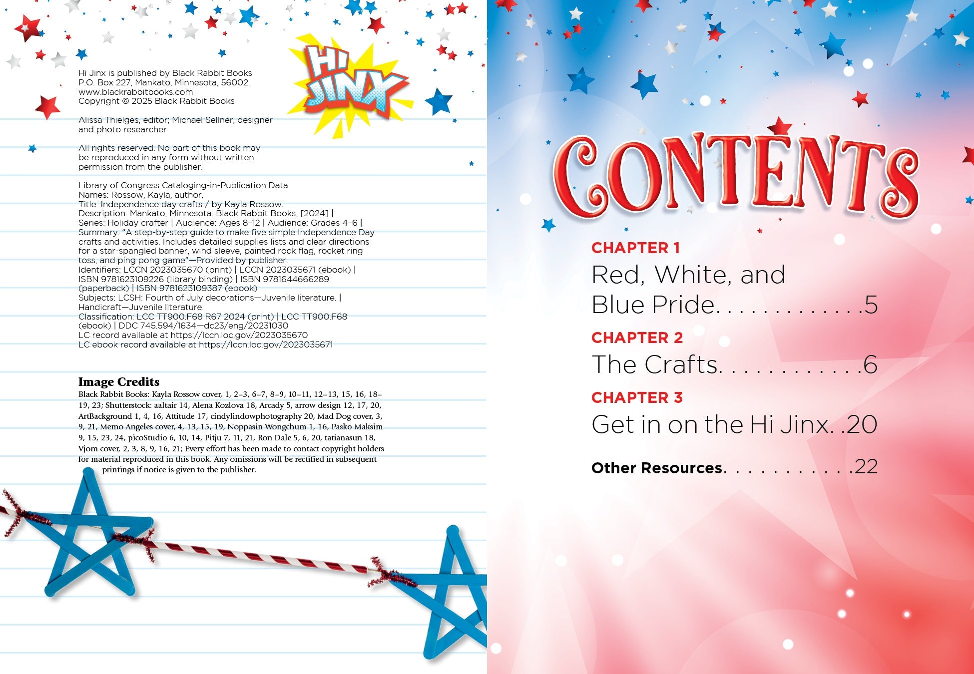 DIY Independence Day Crafts Kit - Patriotic Decorations & Party Supplies for 4th of July Celebrations, Home Decor, and Festive Events