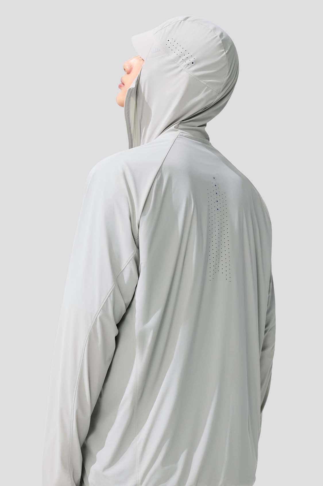 Aero Men's Ultra Light Cooling Sports Sun Jacket UPF100+ - Breathable Sun Protection for Running, Hiking & Outdoor Activities