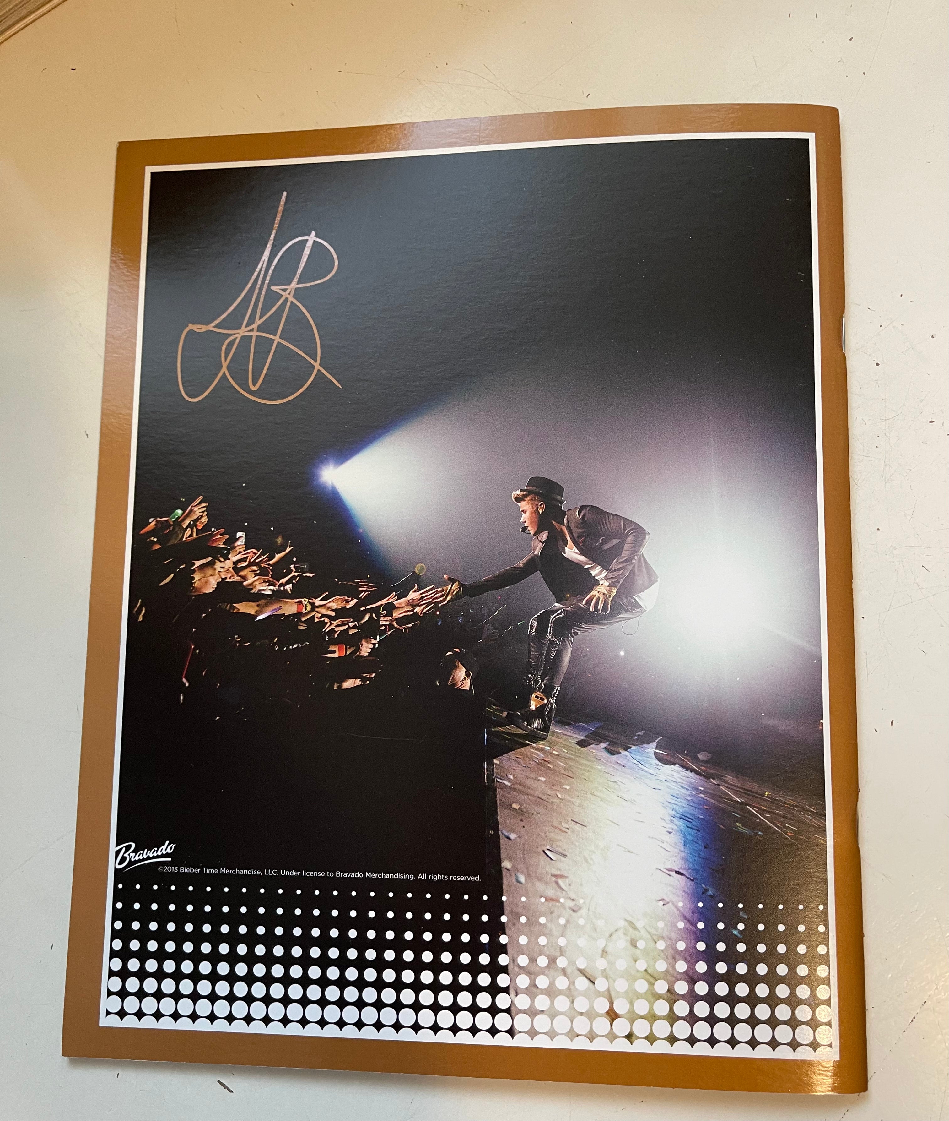 Justin Bieber 2012 Official Concert Tour Program - Limited Edition Collectible Memorabilia for Fans & Music Lovers - Perfect for Display, Gifts, and Special Events