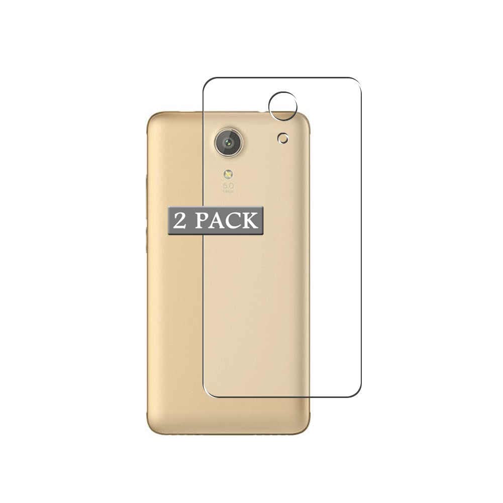 2-Pack BLU Studio Selfie 2 2016 Back Protector Film - TPU Guard Cover Skin Sticker for Scratch Protection (Not Front Screen Protector) | Durable Phone Back Cover for Daily Use, Travel & Outdoor Activities