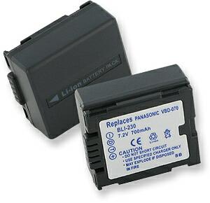 Panasonic DU07 Battery Replacement for PV GS35, GS36, GS39, GS50, GS55, GS59 - Compatible with Cordless Phones & Office Devices - Long-Lasting Power Solution for Home & Business Use