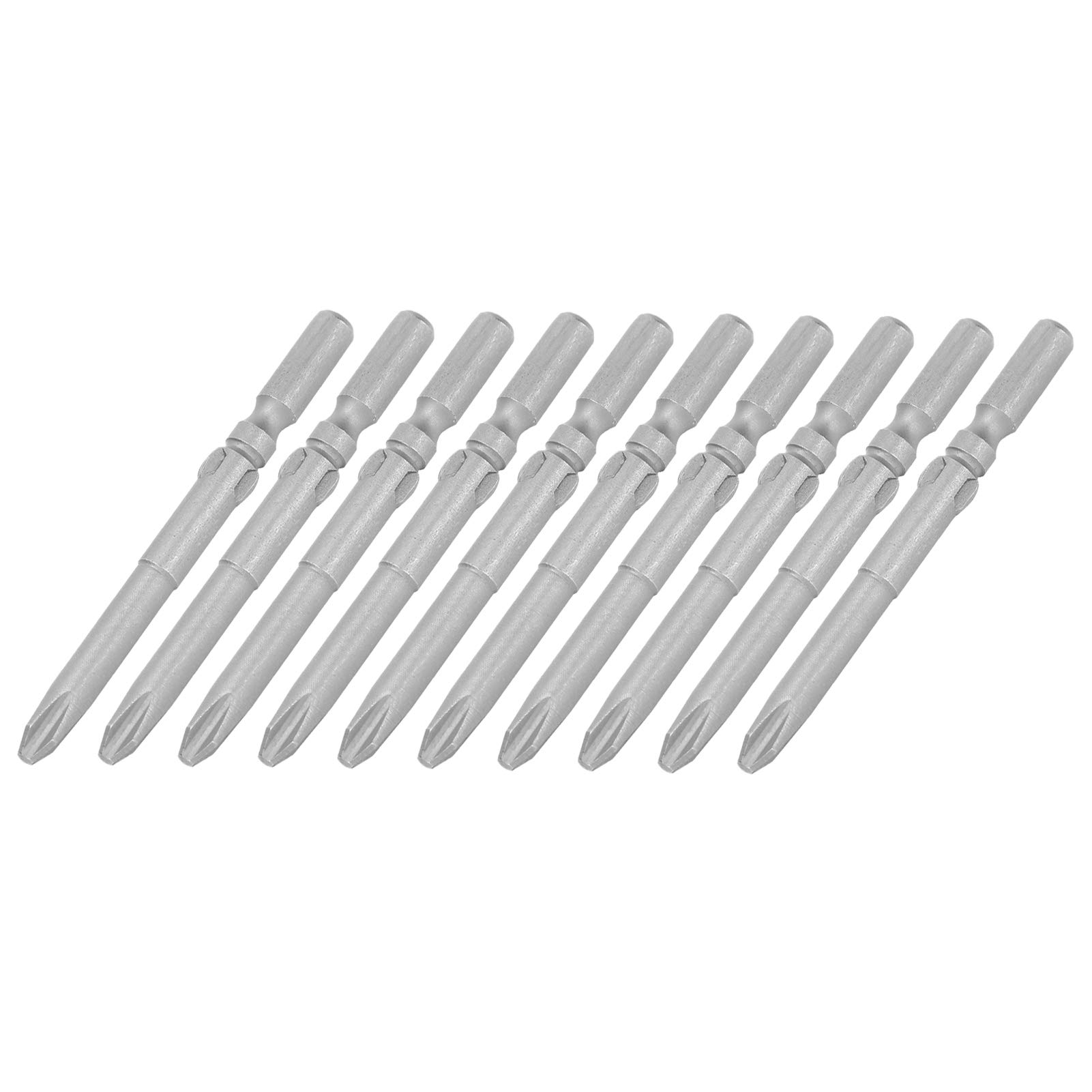 10Pcs 4.5mm Magnetic Screwdriver Bits - Cross Head Phillips Electric Screwdriver Accessories for Woodworking, DIY & Home Repair Projects