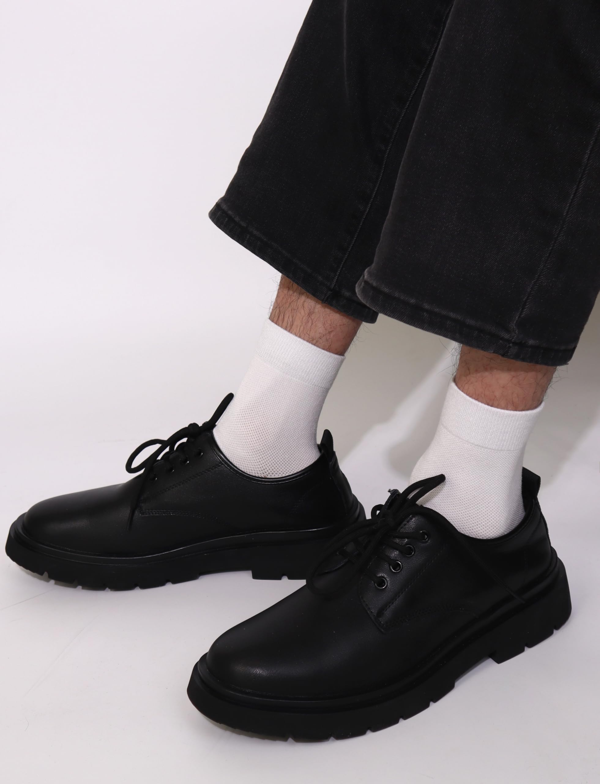 **SERISIMPLE Men's Breathable Rayon Bamboo Ankle Socks - 5 Pairs Pack, Thin Quarter Athletic & Casual Mesh Socks for Running, Gym, Work, and Everyday Comfort**