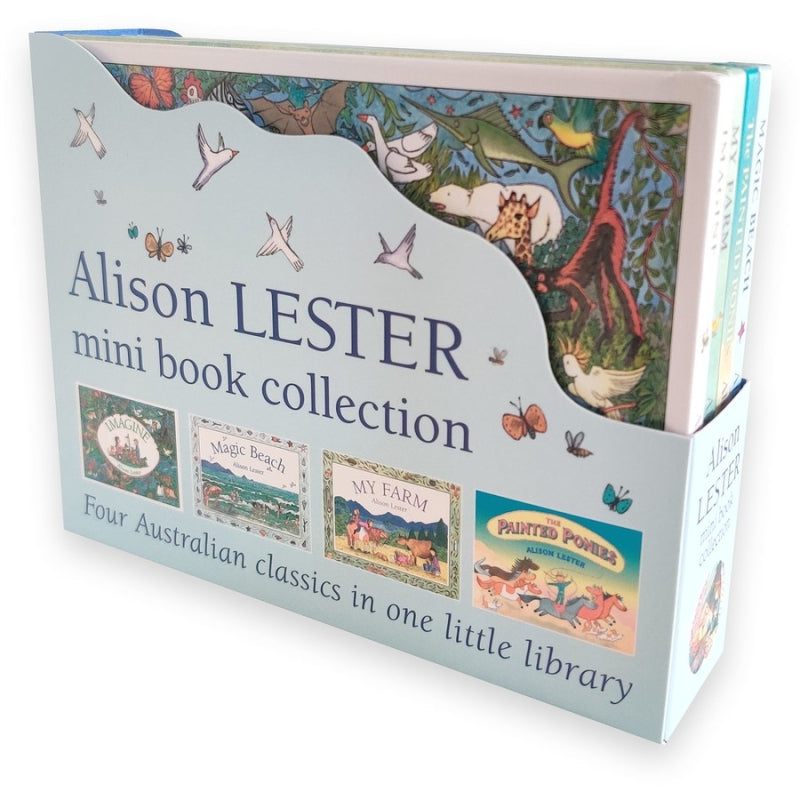 Alison Lester Mini Book Collection for Kids - 6 Pack Classic Children's Books Set | Perfect for Bedtime Stories, Early Learning & Gifts