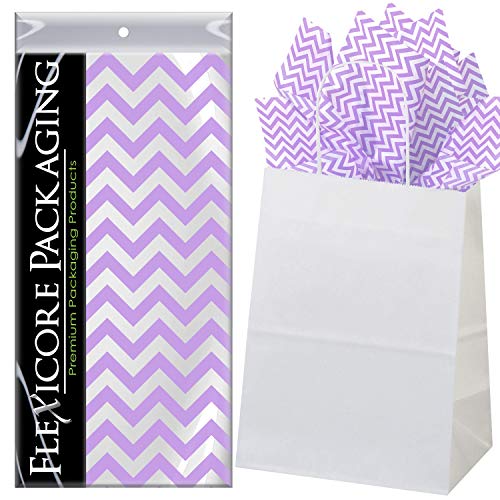 Lilac Purple Chevron