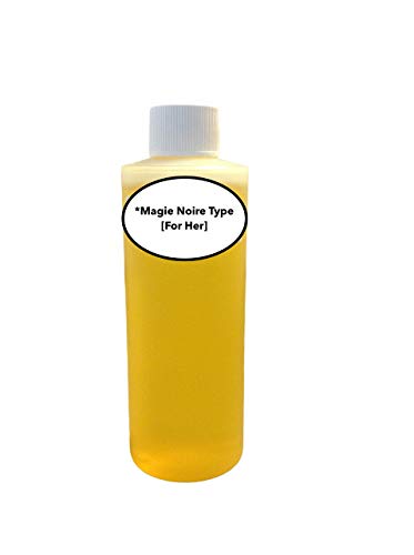 Magie Noire Type Women's Pure Perfume Body Oil - 4 oz Long-Lasting Fragrance | Romantic Date Night & Evening Wear Perfume Oil