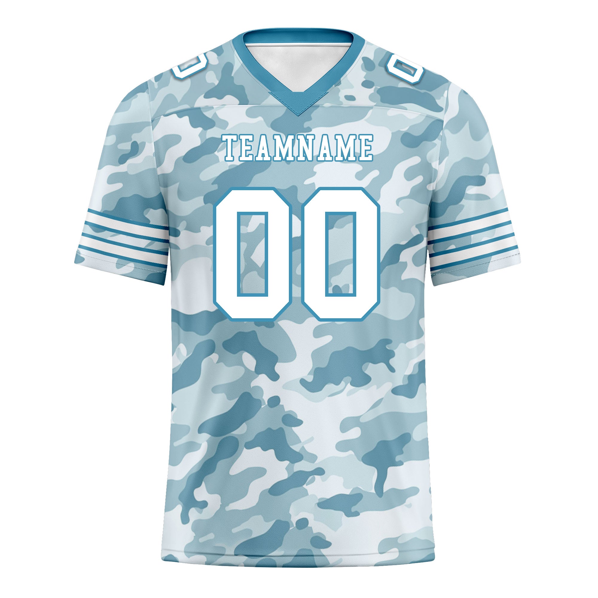Custom Camo Personalized Authentic Football Jersey FBJ02 D06113 - High-Quality Customizable Sports Apparel for Football Fans, Teams & Gameday Events