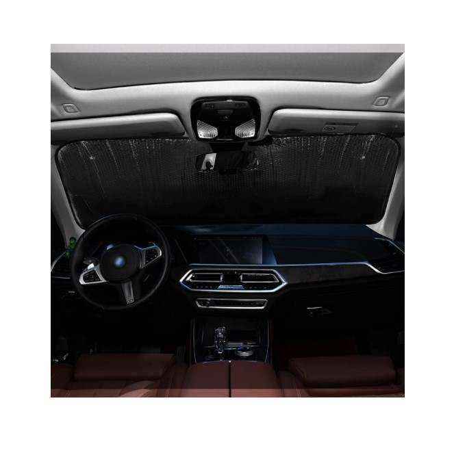 Forever Lei 'Ele'ele Car Windshield Sun Shade - UV Protection & Heat Blocking for Cars, Trucks, SUVs - Perfect for Parking, Travel & Outdoor Activities