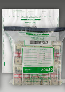 Novolex SSD2020C Deposit Bags - Secure Cash Handling for Banks, Retail & Business Use