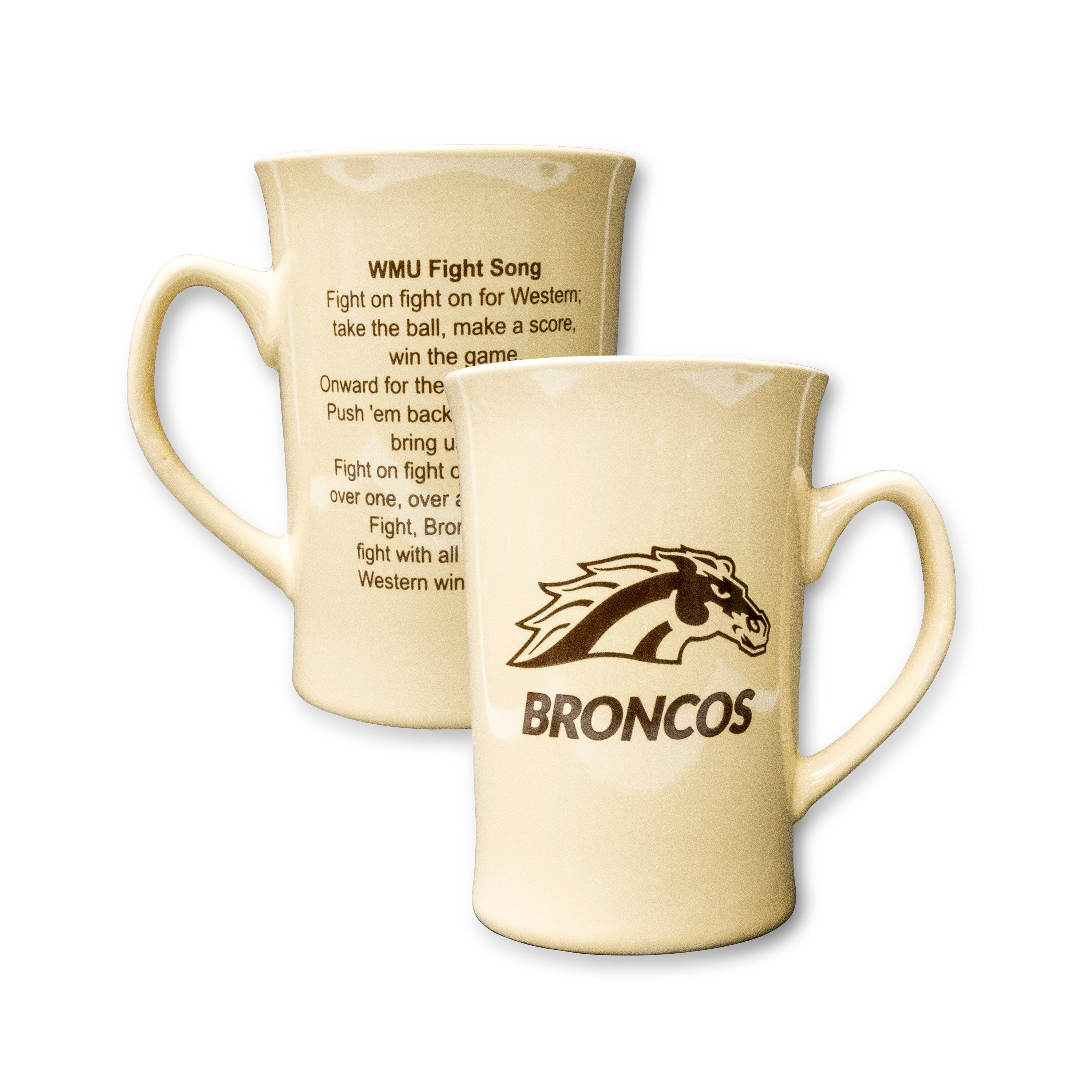 WMU Fight Song Coffee Mug - Western Michigan University Broncos Fan Gift - Perfect for Game Day, Office & Home Use