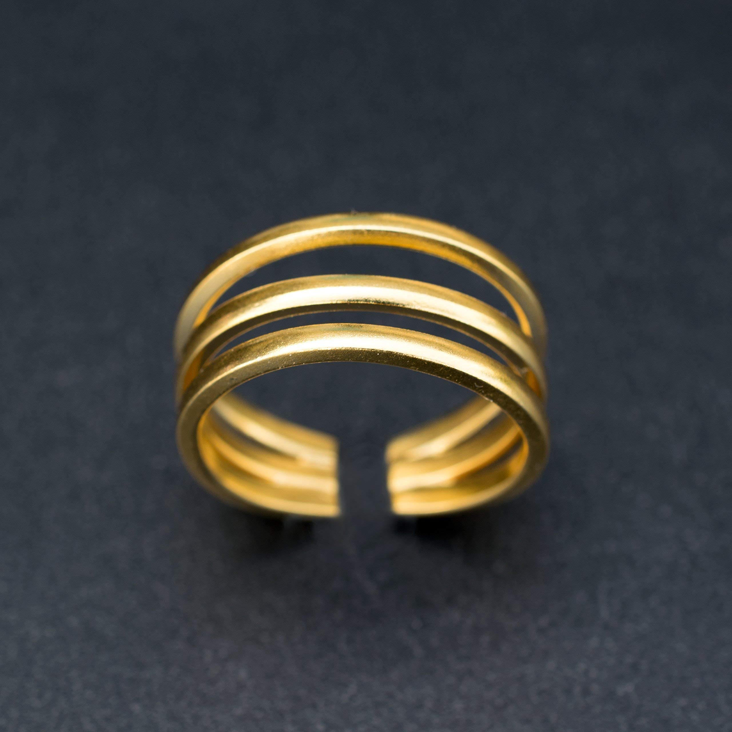 Handmade Stackable Rose Gold Rings - Minimalist Thin Band Rings for Women, Unique Gold Jewelry Gift for Her, Perfect for Layering, Stacking & Everyday Wear