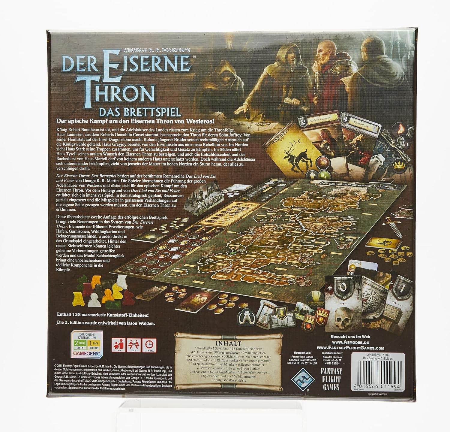 Heidelberger HE416 A Game of Thrones Board Game - Strategy Tabletop Game for Adults & Teens - Perfect for Game Nights, Parties & Family Gatherings