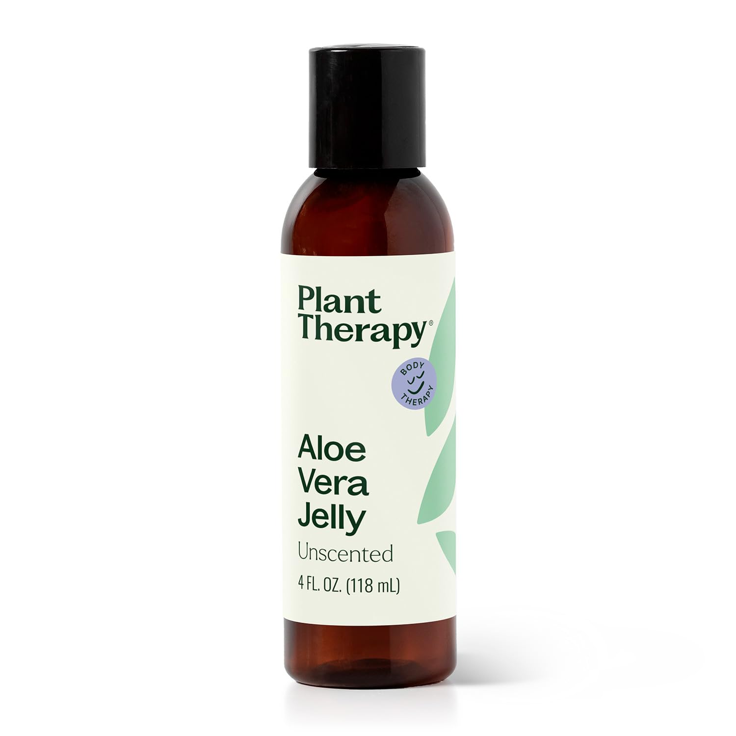 Plant Therapy Aloe Vera Essential Oil Aromatherapy Jelly - 100% Natural, Unscented, 4 oz | Perfect for Skin Care, Massage & Relaxation