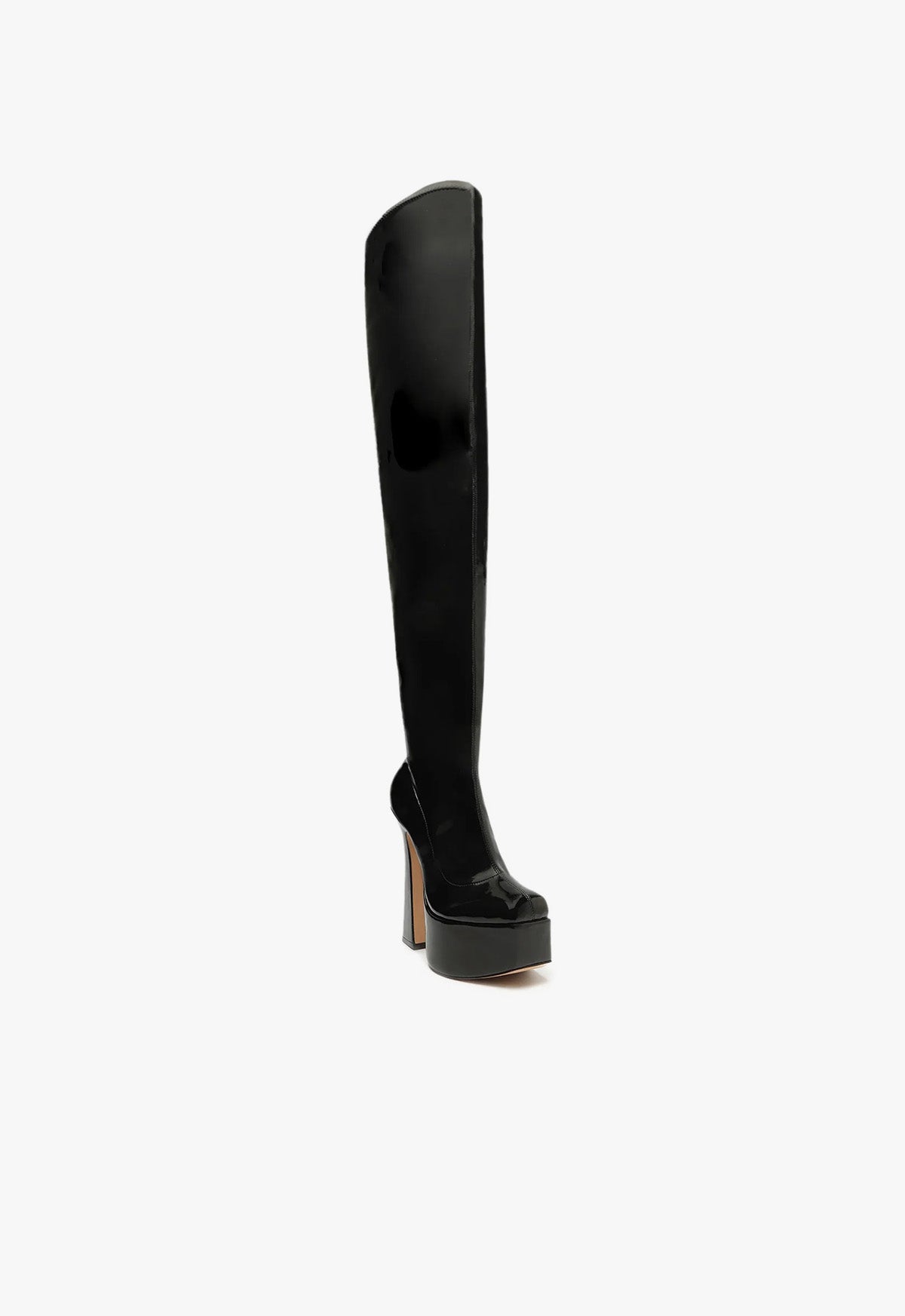 Dolores Women's Fashion Patent Leather Ankle Boots - Stylish Pointed Toe Chunky Heel Booties for Office, Party & Night Out