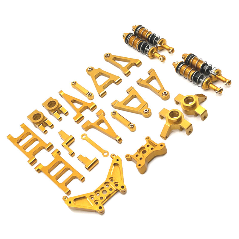 MJX Hyper Go 14301 14302 14303 RC Car Upgrade Kits - Aluminum Alloy Parts for Off-Road Bashing, Racing & Stunt Performance (Great for Track, Trail & Backyard Driving)