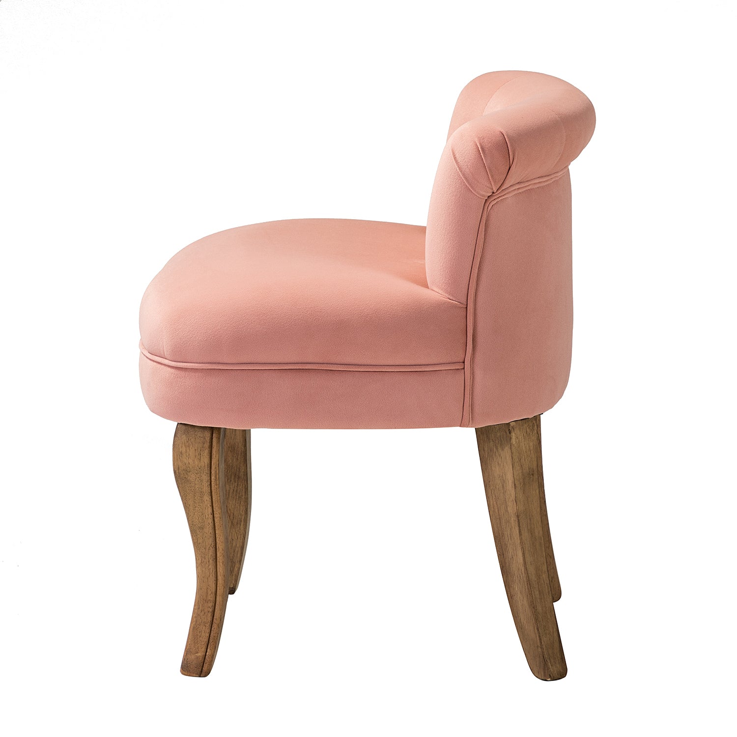 Moises Velvet Vanity Stool with Optional Types - Elegant Makeup Stool for Dressing Table, Bedroom & Bathroom