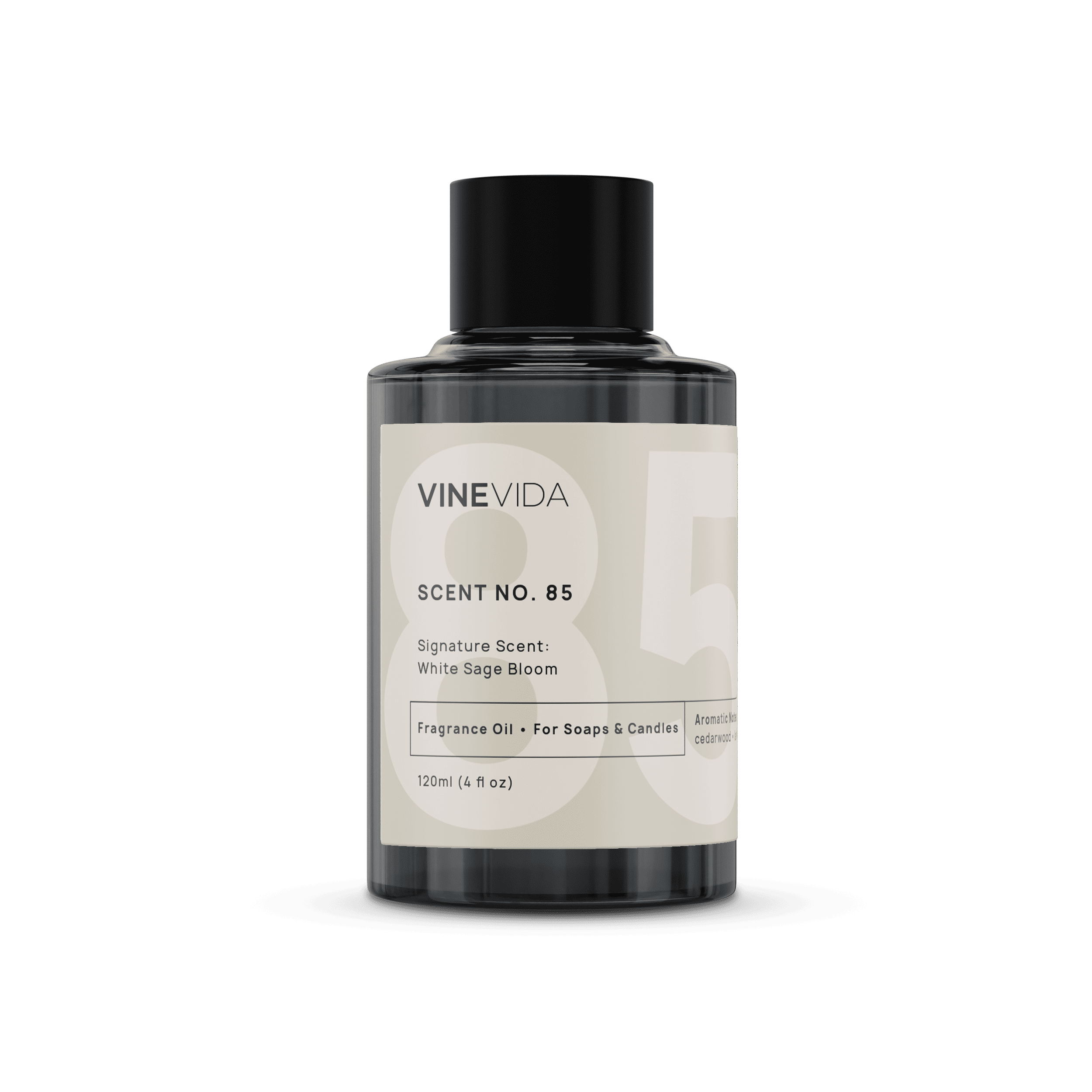 NO. 85 White Sage Bloom Fragrance Oil - Premium Scent for Handmade Soaps, Candles & DIY Home Fragrance | Perfect for Aromatherapy, Relaxation & Spa Decor