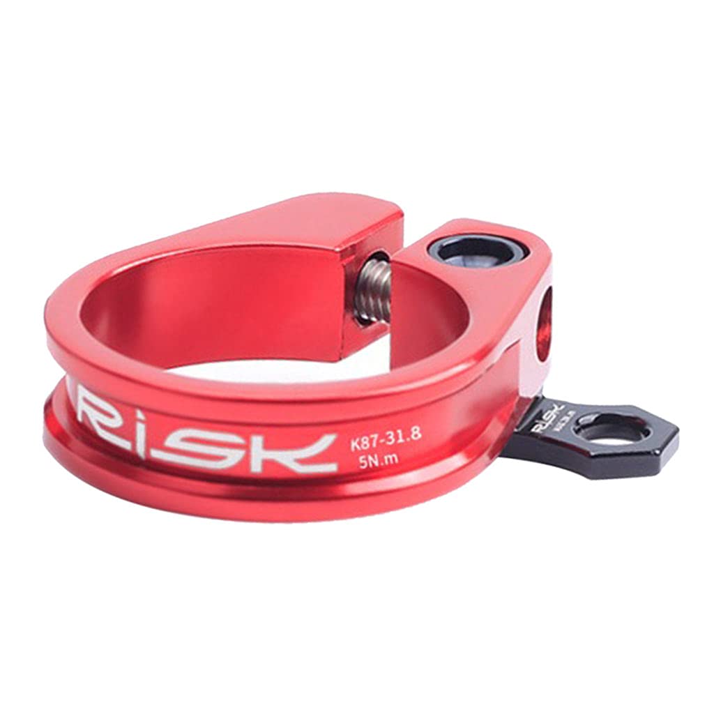 Premium Colcolo Seatpost Clamp - High-Quality Aluminum Alloy Bike Seat Tube Clip (31.8mm & 34.9mm) - Perfect for Mountain Bikes, Road Bikes & BMX - Secure & Durable Cycling Accessory