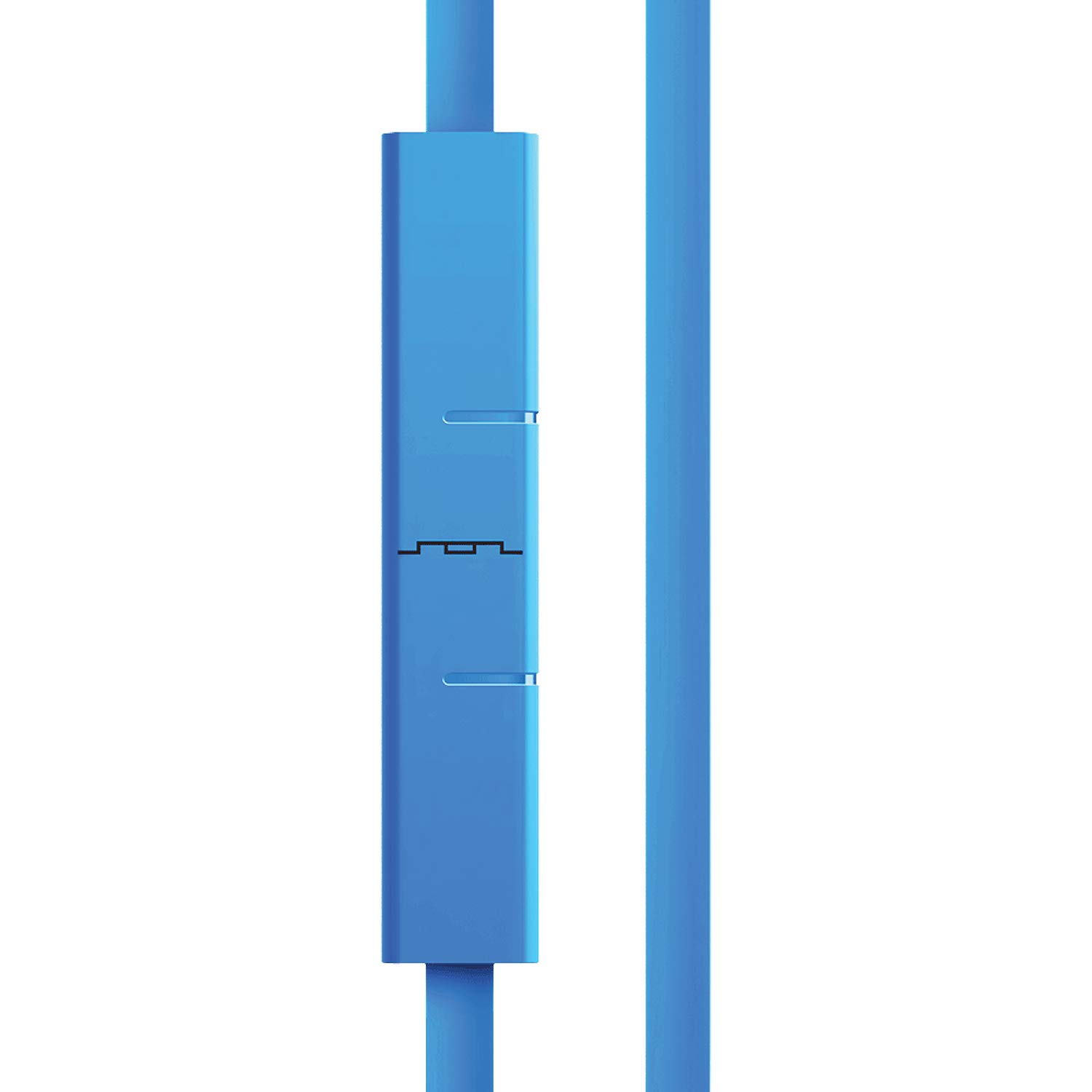 Sol Republic JAX In-Ear Headphones with 1-Button Mic & Music Control - Electric Blue | Noise Isolating Earbuds for Running, Gym & Commuting