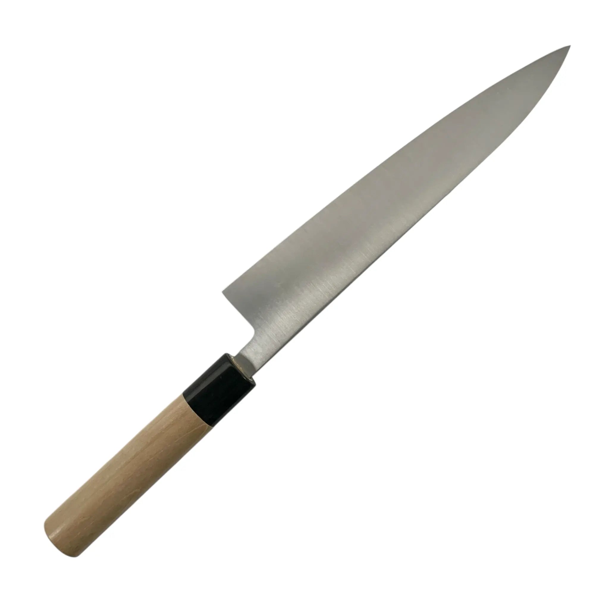 Masamoto KS Gyuto 210mm Japanese Chef Knife - High Carbon Steel Kitchen Knife for Professional Chefs & Home Cooking - Perfect for Slicing, Dicing & Meat Cutting