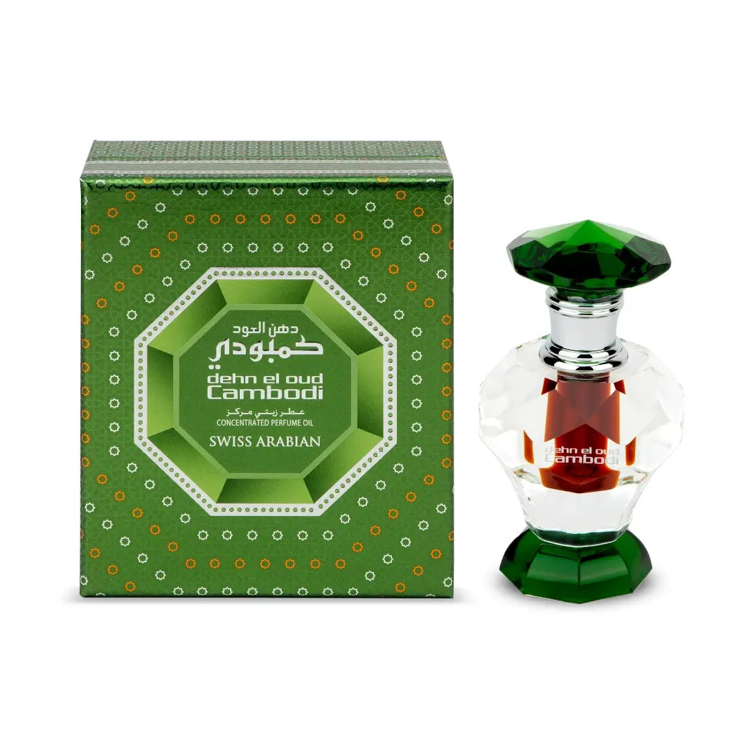 Premium Cambodian Oud Perfume Oil - Dehn El Oud CPO 3ml for Men & Women | Luxury Fragrance for Special Occasions & Romantic Evenings