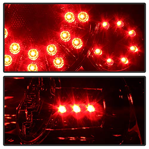 2006-2013 Chevy Impala & 2014-2016 Impala Limited LED Tail Lights - Red LED Light Bar Brake Lamps for Enhanced Visibility & Style - Perfect for Night Driving & Car Customization