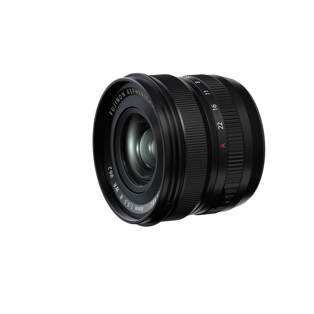 Fujifilm XF 8mm f/3.5 R WR Ultra-Wide Angle Lens for Fuji X-Mount Cameras - Perfect for Landscape, Architecture & Astrophotography