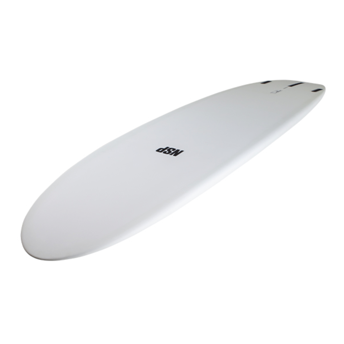 NSP Protech Double Up 7'4 Surfboard - Premium White Performance Board for Waves | Perfect for Beginners & Intermediate Surfers | Beach, Ocean & Coastal Riding