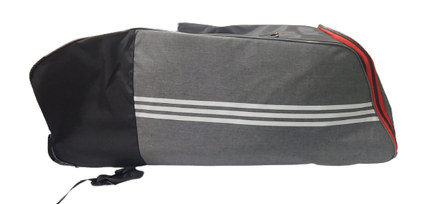 Adidas XT 3.0 Wheeled Duffle Bag for Cricket - Large Sports Travel Duffel with Wheels for Cricket Gear, Gym Equipment & Weekend Trips