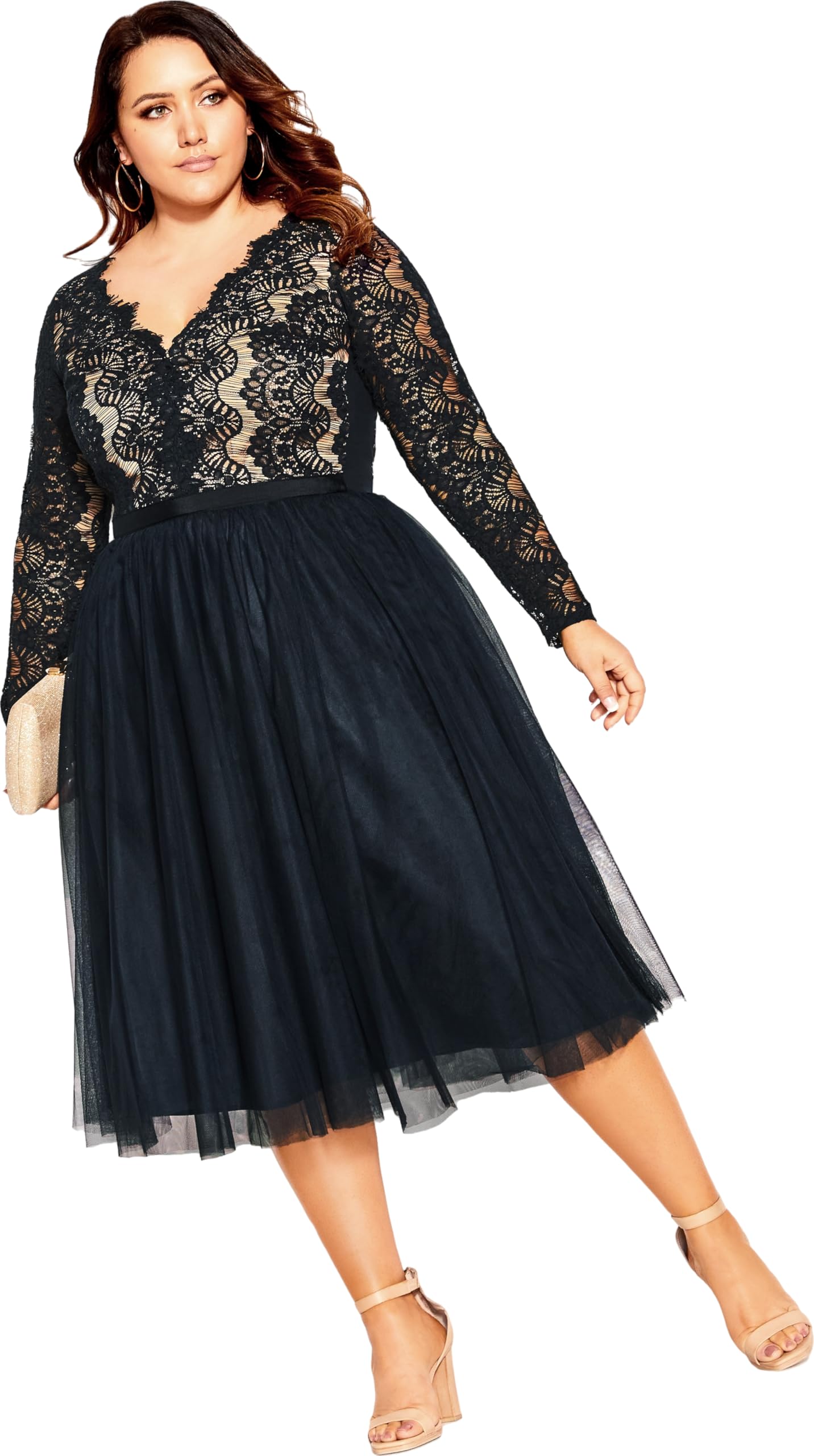 Plus Size Women's Dress - Elegant & Stylish Rare Beauty Dress for Casual Wear, Parties & Special Occasions | Comfortable & Flattering Fit