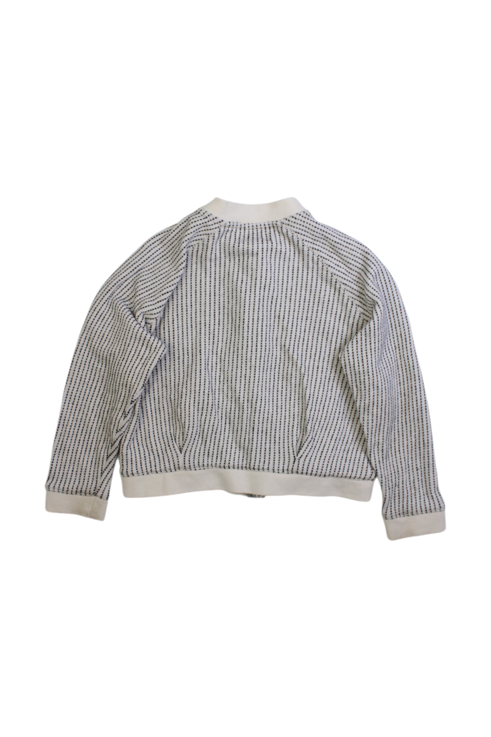 Arsène Et Les Pipelettes Striped Zip-Up Hoodie for Toddlers 4T - Cozy & Stylish Pullover for Playdates & Outdoor Adventures