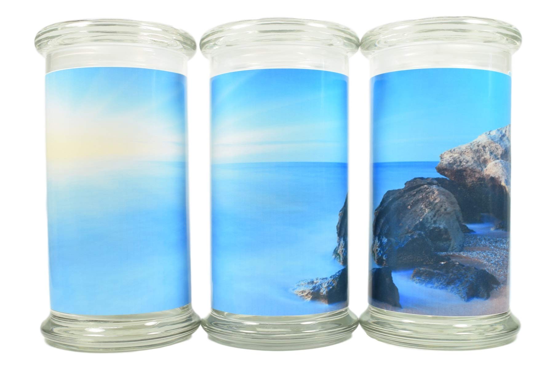 Ocean Mist 21 oz Soy Candle - Handmade Natural Scented Candle with Aromatherapy Benefits, Hand-Poured for Home Relaxation, Spa & Romantic Ambiance