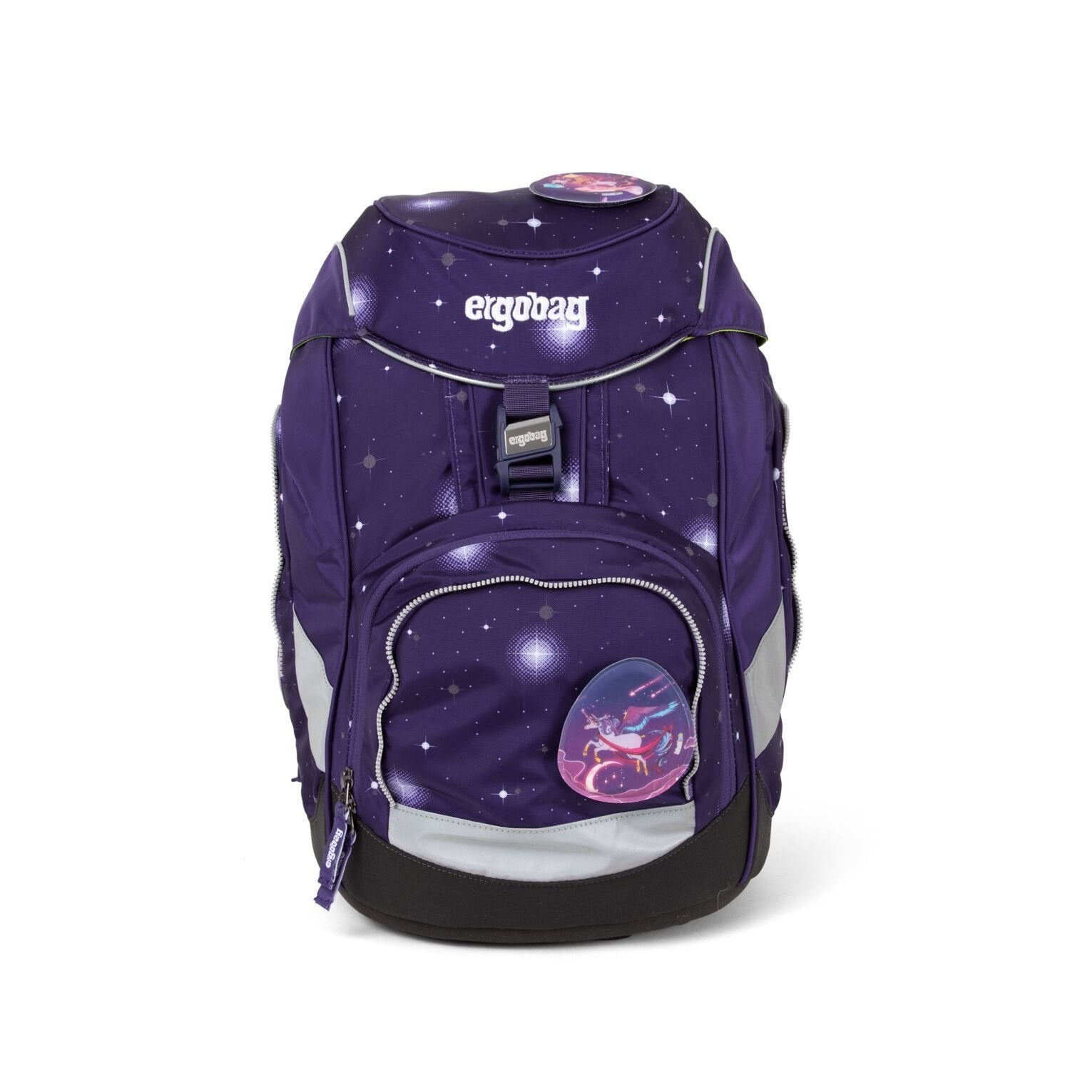 ergobag Pack School Backpack 6-Piece Set - Beargasus Glow Edition | Lightweight Durable Kids Bookbag for Elementary Students | Perfect for School, Travel & Outdoor Adventures