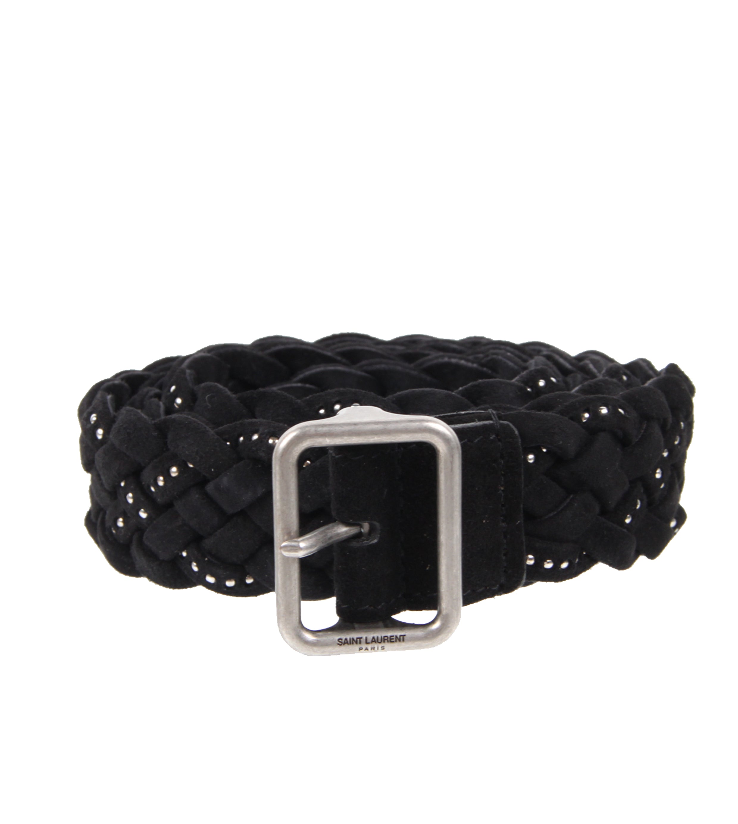 Premium SL Suede Belt for Men & Women - Stylish Black Leather Waist Belt - Perfect for Casual Wear, Office & Formal Outfits