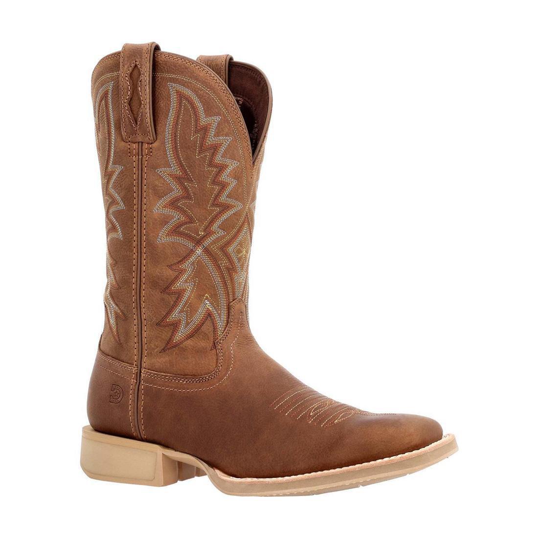 Rebel Pro Lite Coyote Brown Western Boots for Men - Durable & Comfortable Cowboy Boots for Riding, Work & Outdoor Activities
