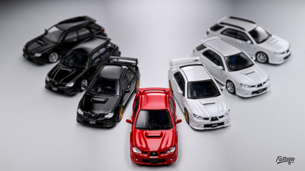 1:64 Subaru Impreza WRX STi GD/GG 9th Scale Diecast Model Car - Collectible Miniature Toy for Hobbyists & Car Enthusiasts - Perfect for Display, Gifts, and Racing Scenes