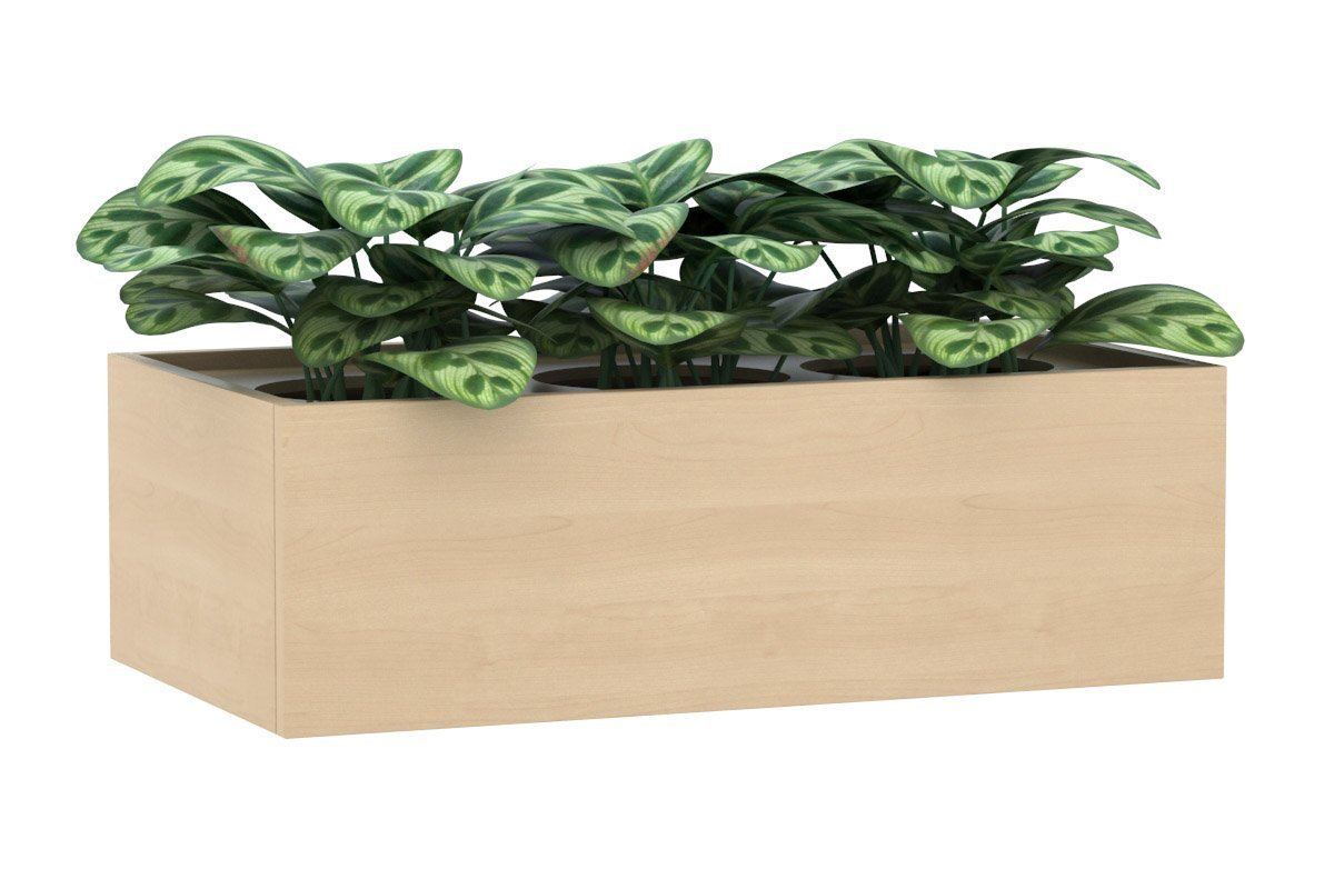 Durable Melamine Planter Box for Indoor & Outdoor Plants - Perfect for Home Decor, Garden, and Patio Use
