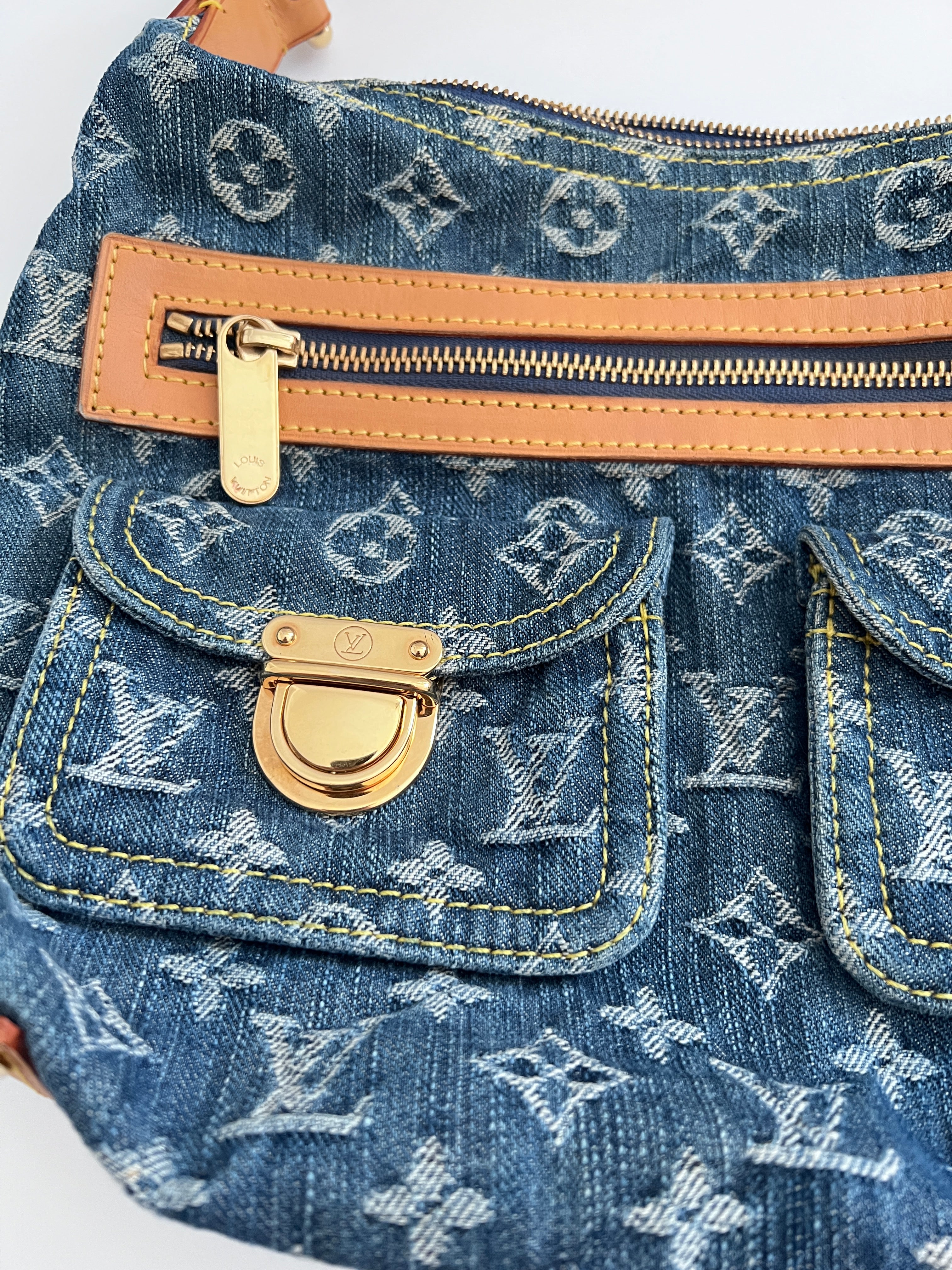 Authentic Louis Vuitton Blue Shoulder Bag - Small Crossbody Purse for Women | Perfect for Daily Use, Travel & Date Night