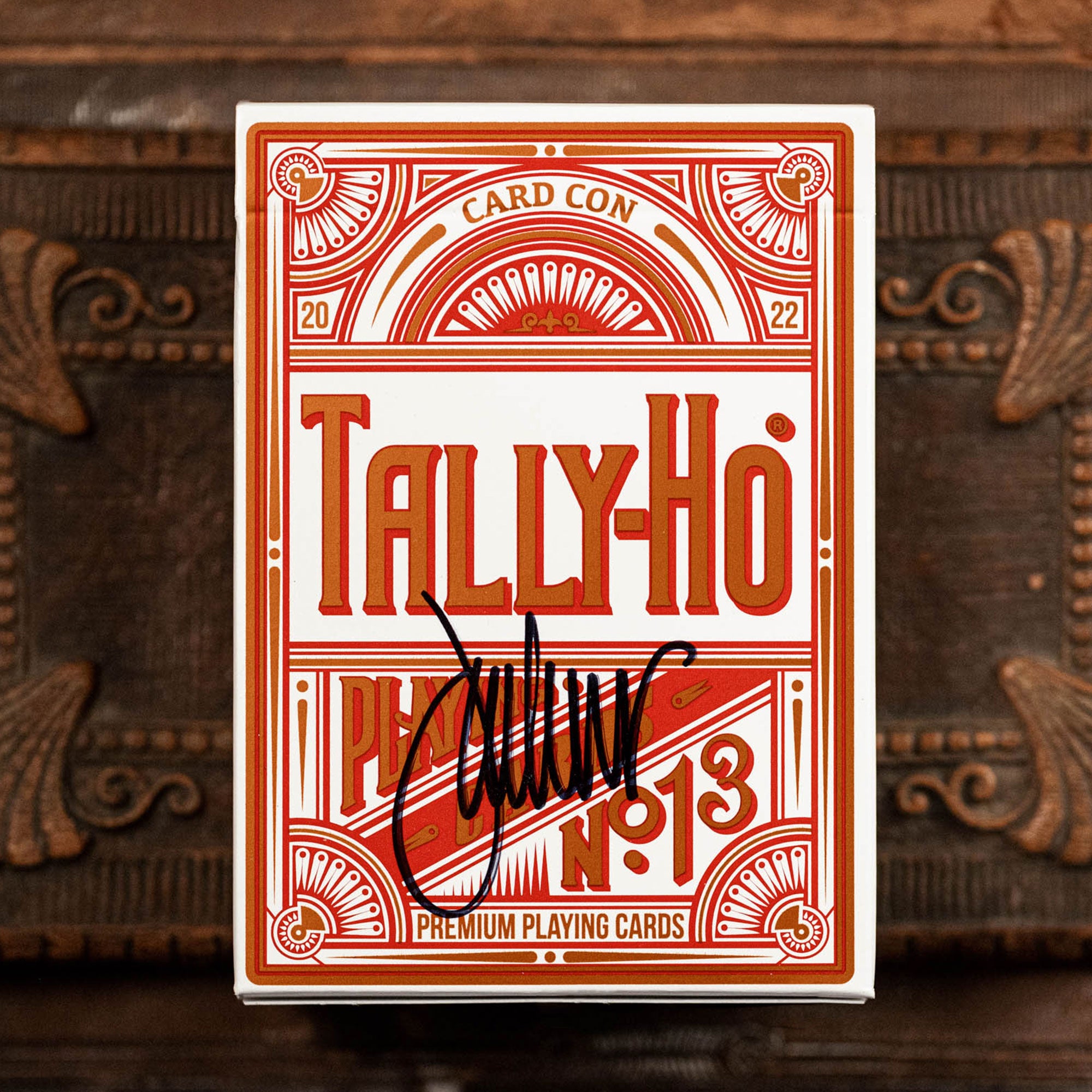 Premium Tally Ho Playing Cards - Classic Blue & Red Deck for Poker, Magic Tricks, and Card Games | Ideal for Casino Nights, Family Gatherings, and Professional Performances