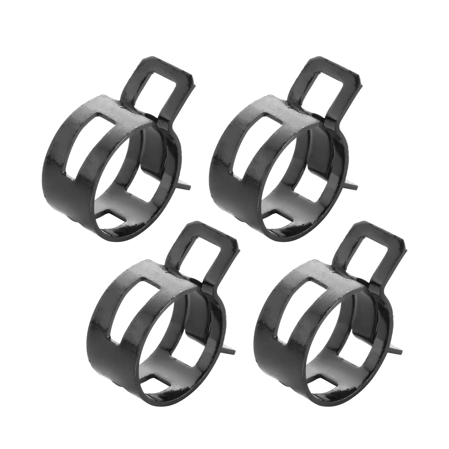 MroMax 21mm Hose Clamps 30Pcs - for Fuel Line, Vacuum & Water Pipes - Automotive Fastener