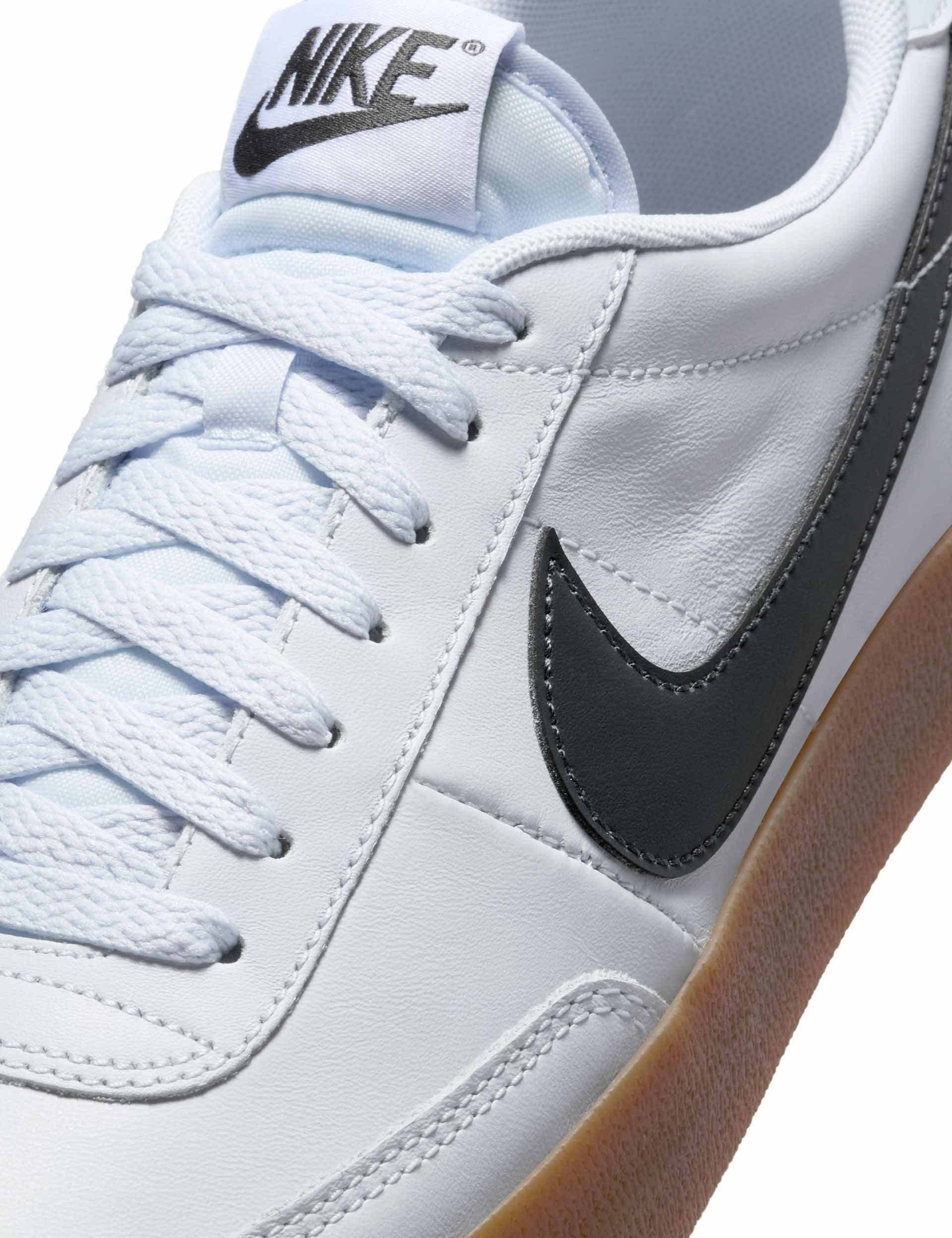 Nike Killshot 2 Leather Sneakers - Football Grey/White/Gum Medium Brown | Men's Casual Shoes for Everyday Wear & Street Style