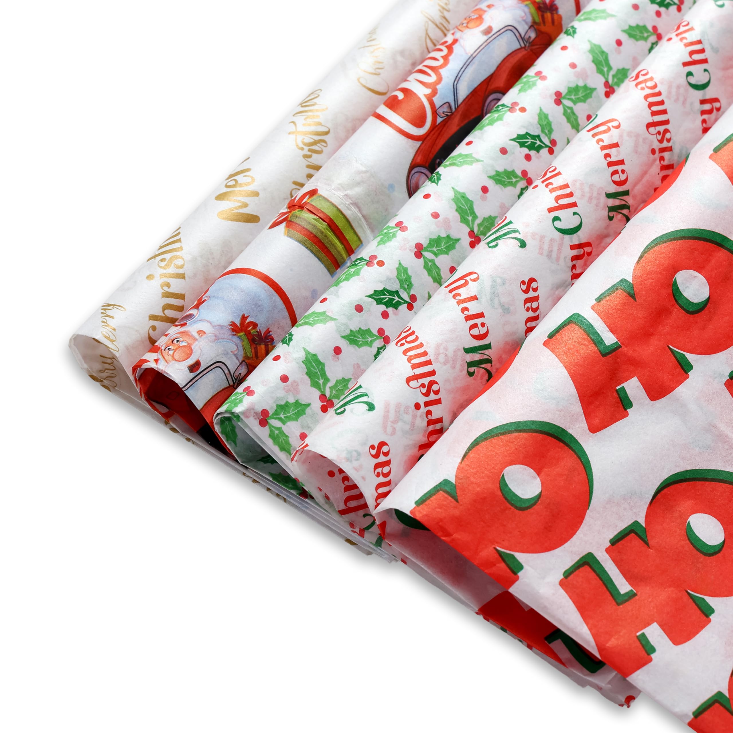50 Sheets Christmas Tissue Paper 20x20 Inch - Holiday Snowflake Xmas Gift Wrap for Presents, Party Decorations & DIY Crafts - Premium Wrapping Tissue for Gift Bags, Boxes & Holiday Packaging